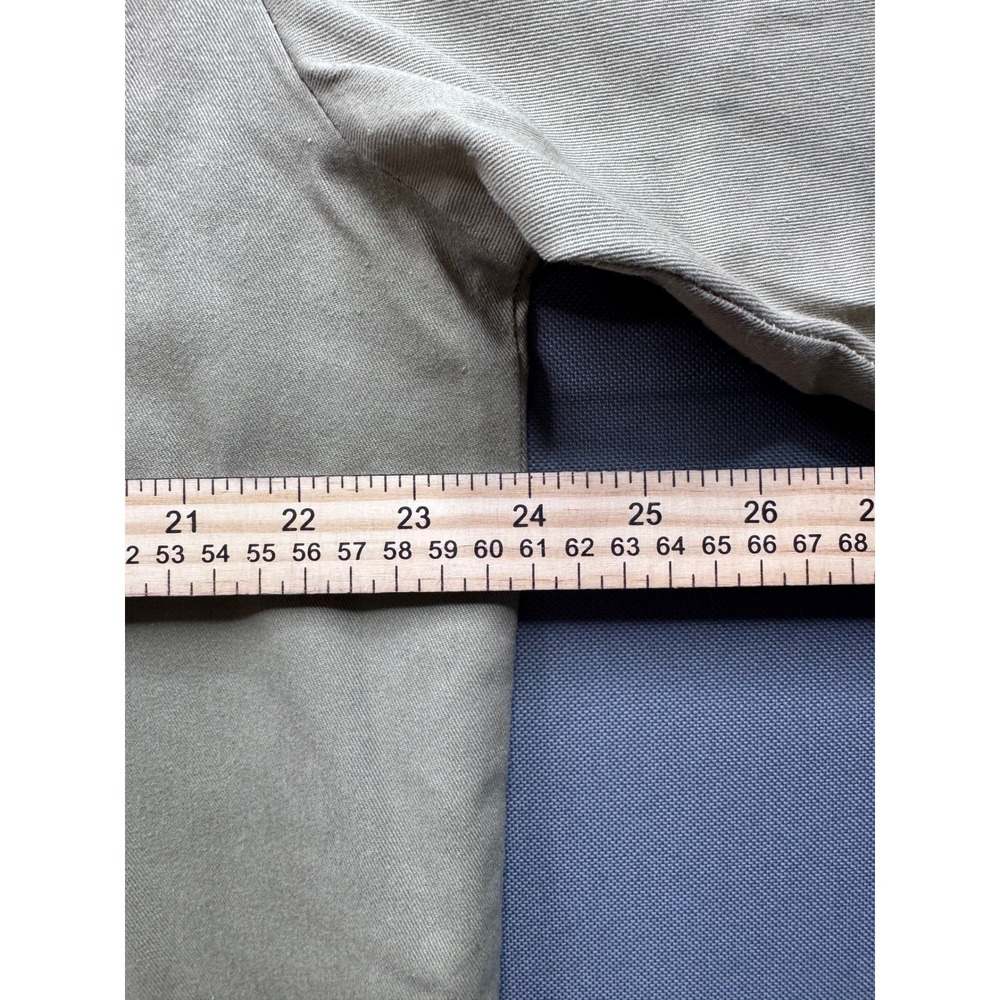 Dickies Mens Khaki Short Sleeve Work‎ Shirt Button Up Size L - Picture 8 of 10